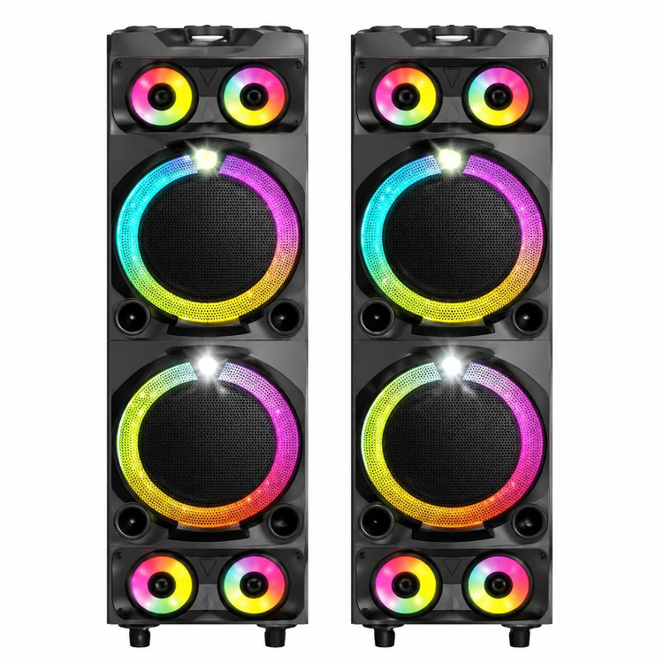 اسپیکر ایستاده دوقلو اسکایورد مدل SK-1240 با رقص نور حرفهای