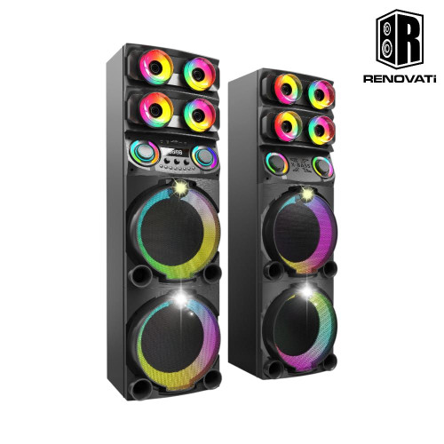اسپیکر ایستاده دوقلو رنواتی مدل BT-1221 با طراحی شیک