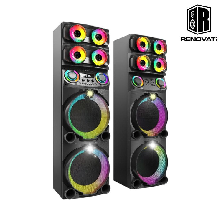 اسپیکر ایستاده دوقلو رنواتی مدل BT-1221 با طراحی شیک